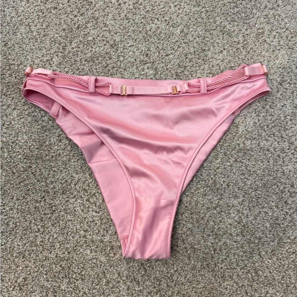 Honey Birdette Shibari Pink Brief Panty - Medium